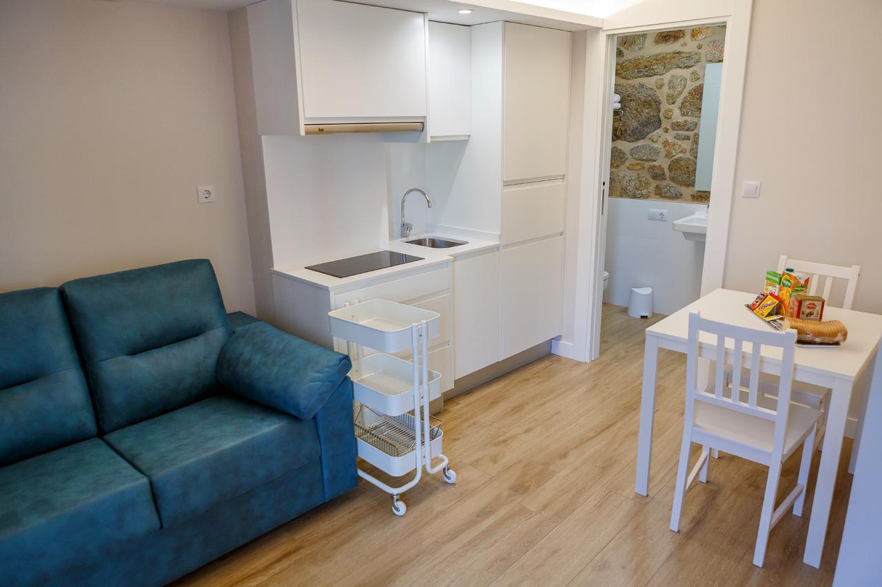 A Bughina Apartamentos Muxia Bagian luar foto