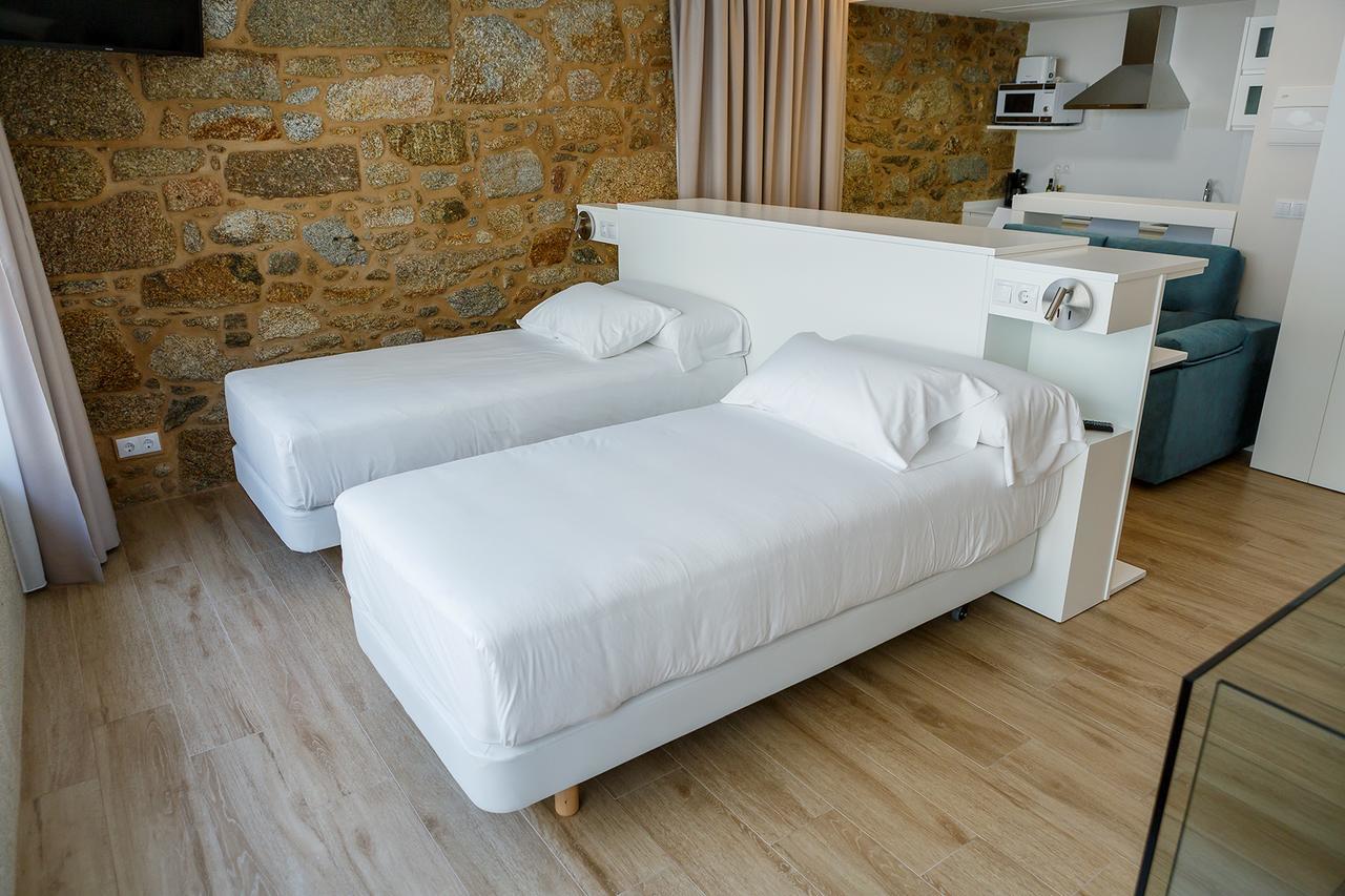 A Bughina Apartamentos Muxia Bagian luar foto